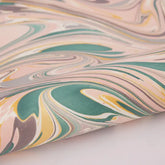Rose Quartz Marbled Giftwrap Sheet